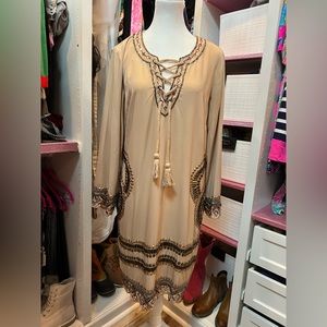 Beaded dress/coverup